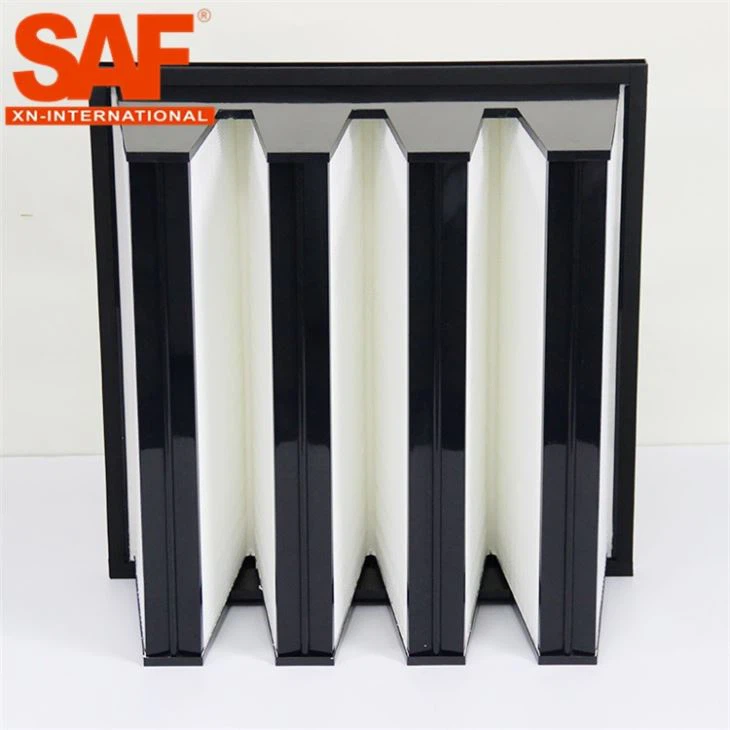 HVAC Cleanroom V-cell Air Filter